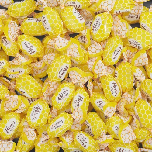 Honey Filled Hard Candies Italian Pick & Mix Sweets Liking 100g